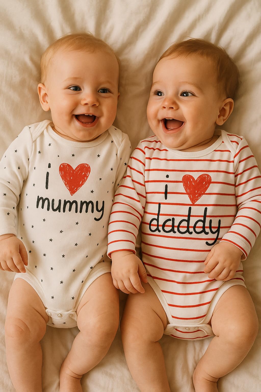 2-PACK Vests - Long Sleeve Baby Bodysuit for Boys and Girls