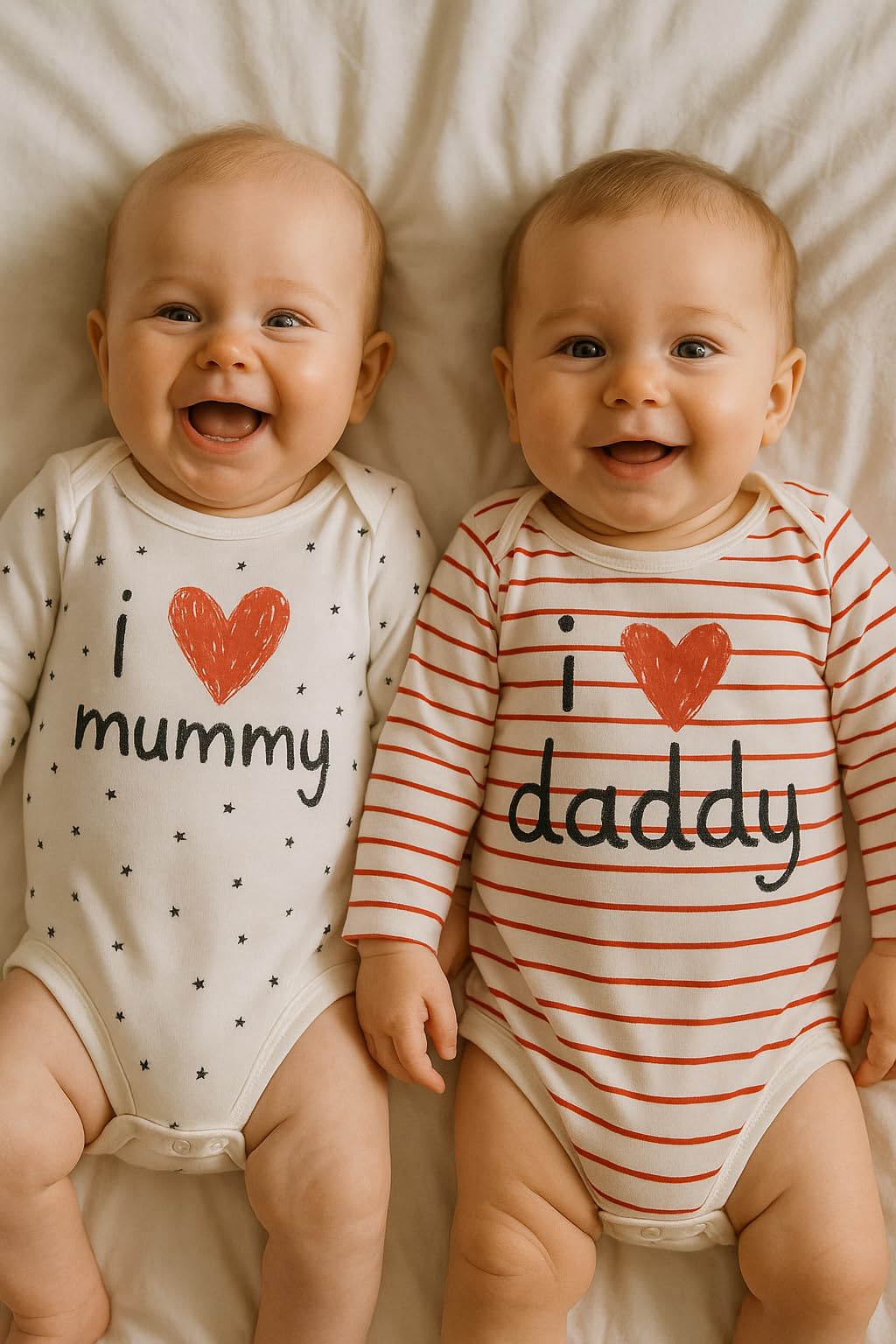 2-PACK Vests - Long Sleeve Baby Bodysuit for Boys and Girls