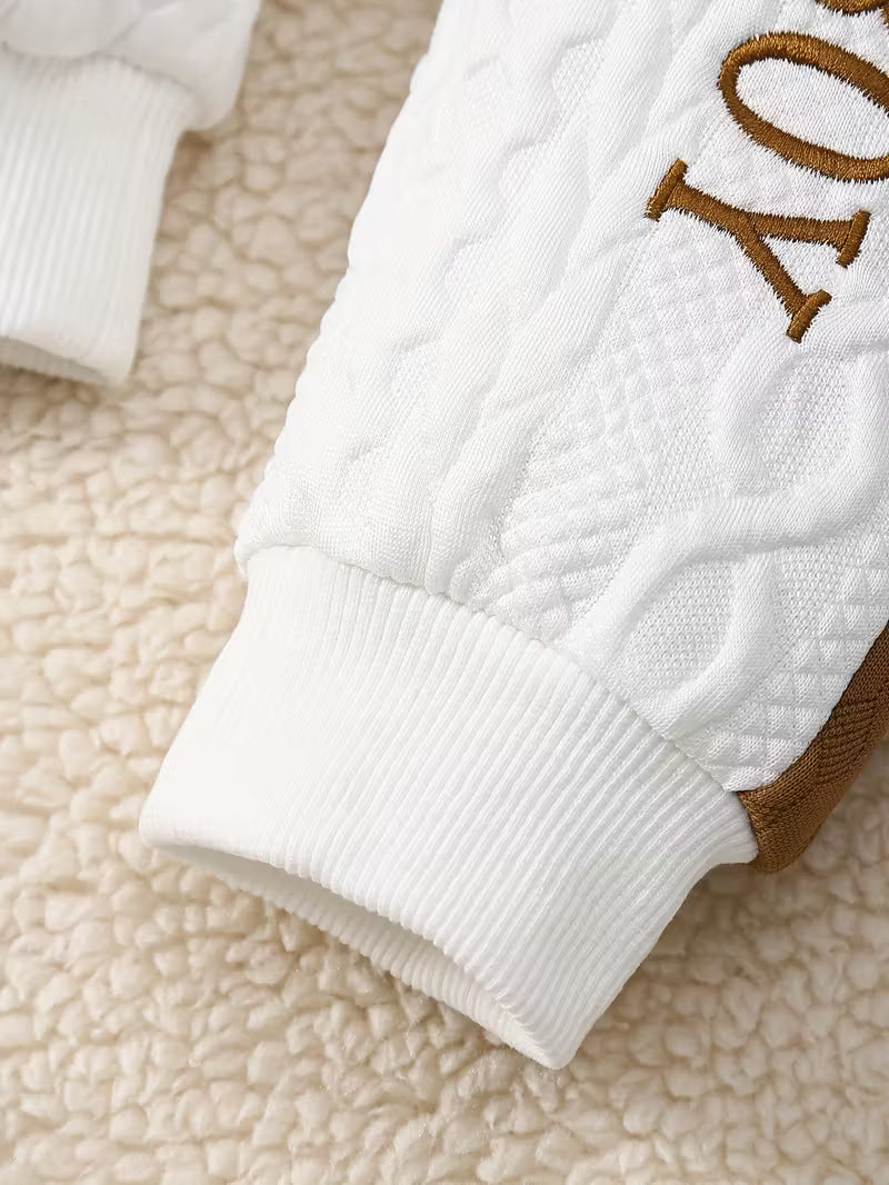 mom’s boy baby romper