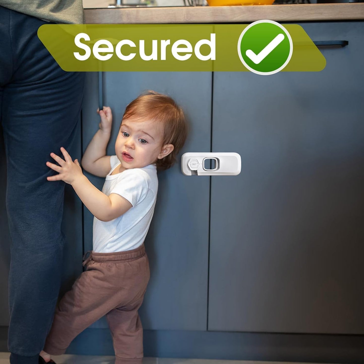 our 2 Pack Child Proof Refrigerator Lock