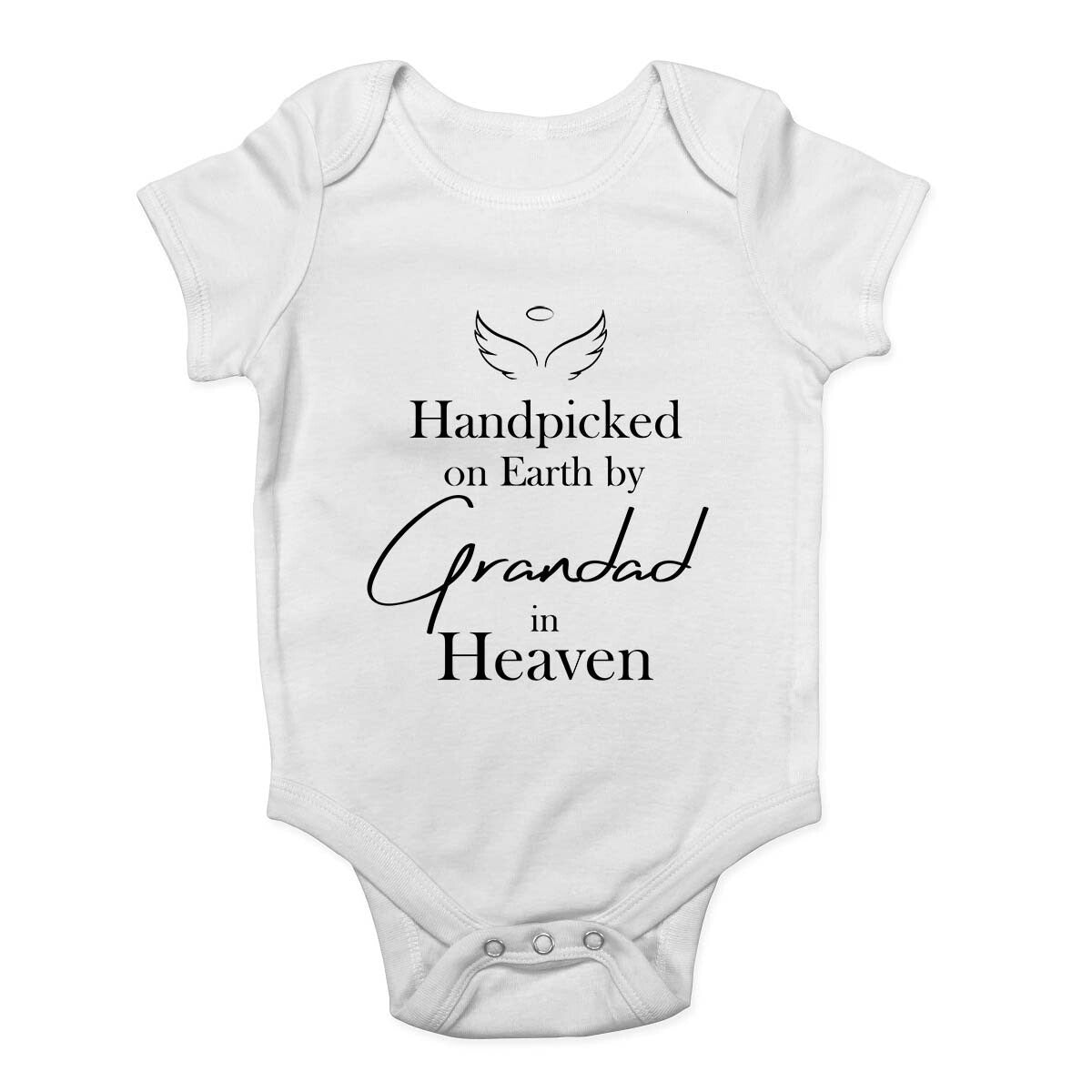 Grandad Baby Grow Vest Bodysuit | 100% Cotton Baby Vest (0-12 Months)