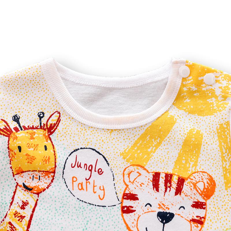 Cartoon Zoo Romper