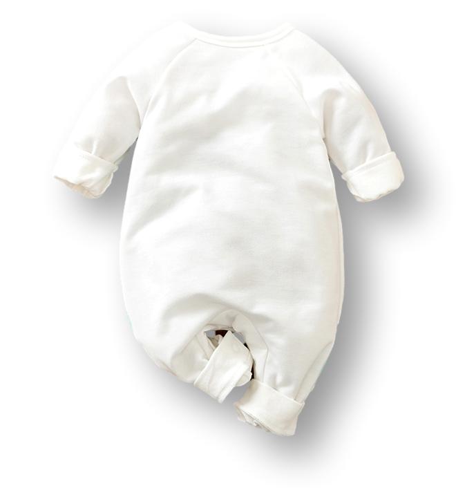 Cute Dinosaur Romper – 100% Cotton Baby One-Piece with Dino Print (Unisex Newborn to 12M)