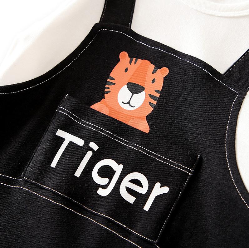 Tiger Dungarees Romper