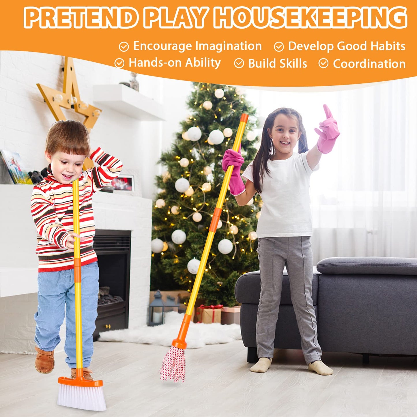 Cool Kids Cleaning Set n Toy Cleaning Set for Toddlers