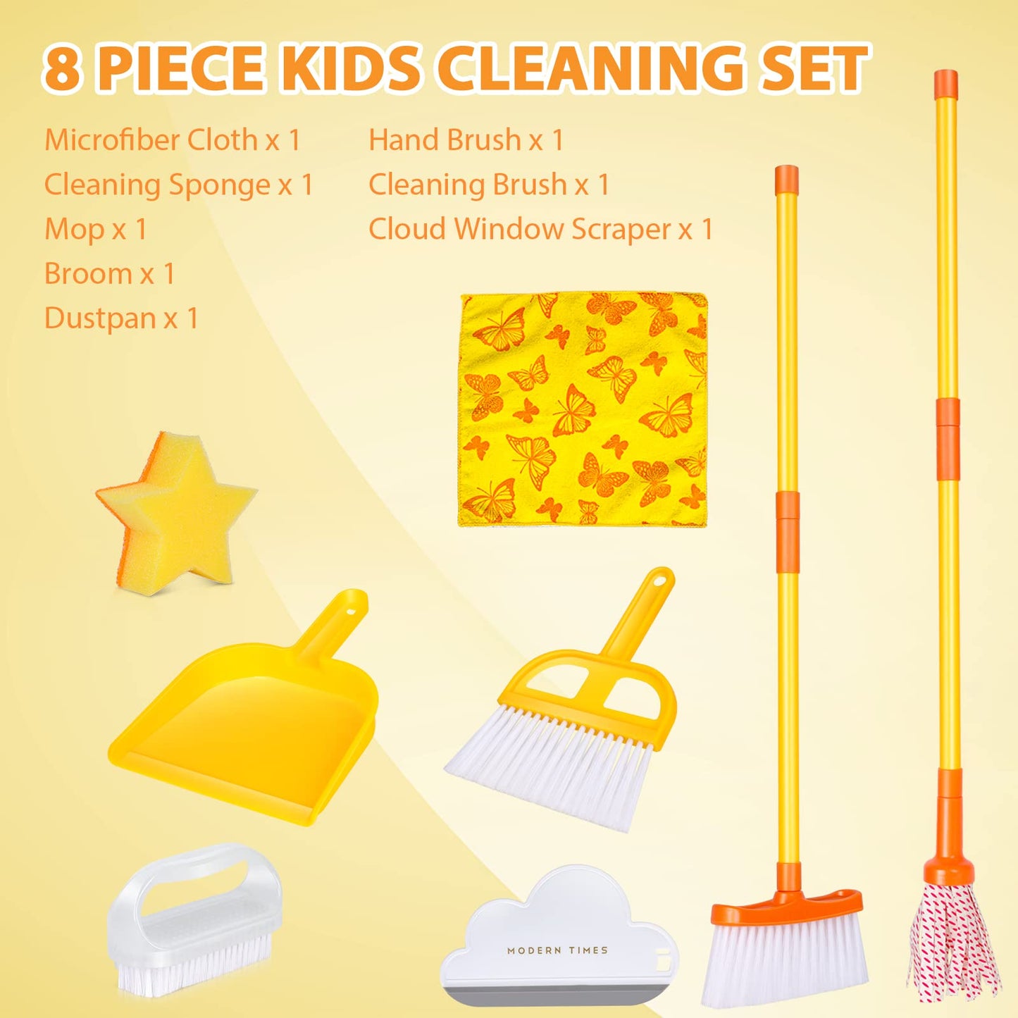 Cool Kids Cleaning Set n Toy Cleaning Set for Toddlers