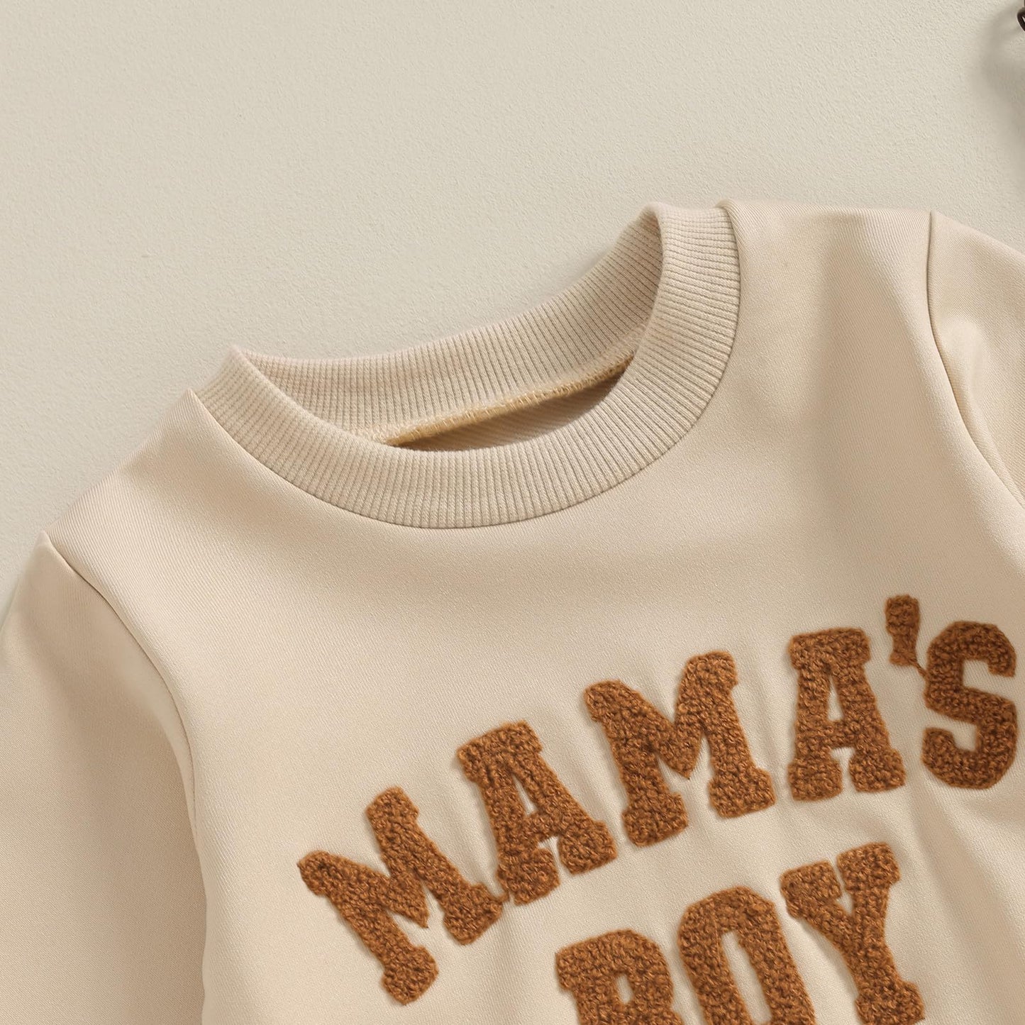 2Pcs Baby Boys Outfit Mama's Boy Clothes Set