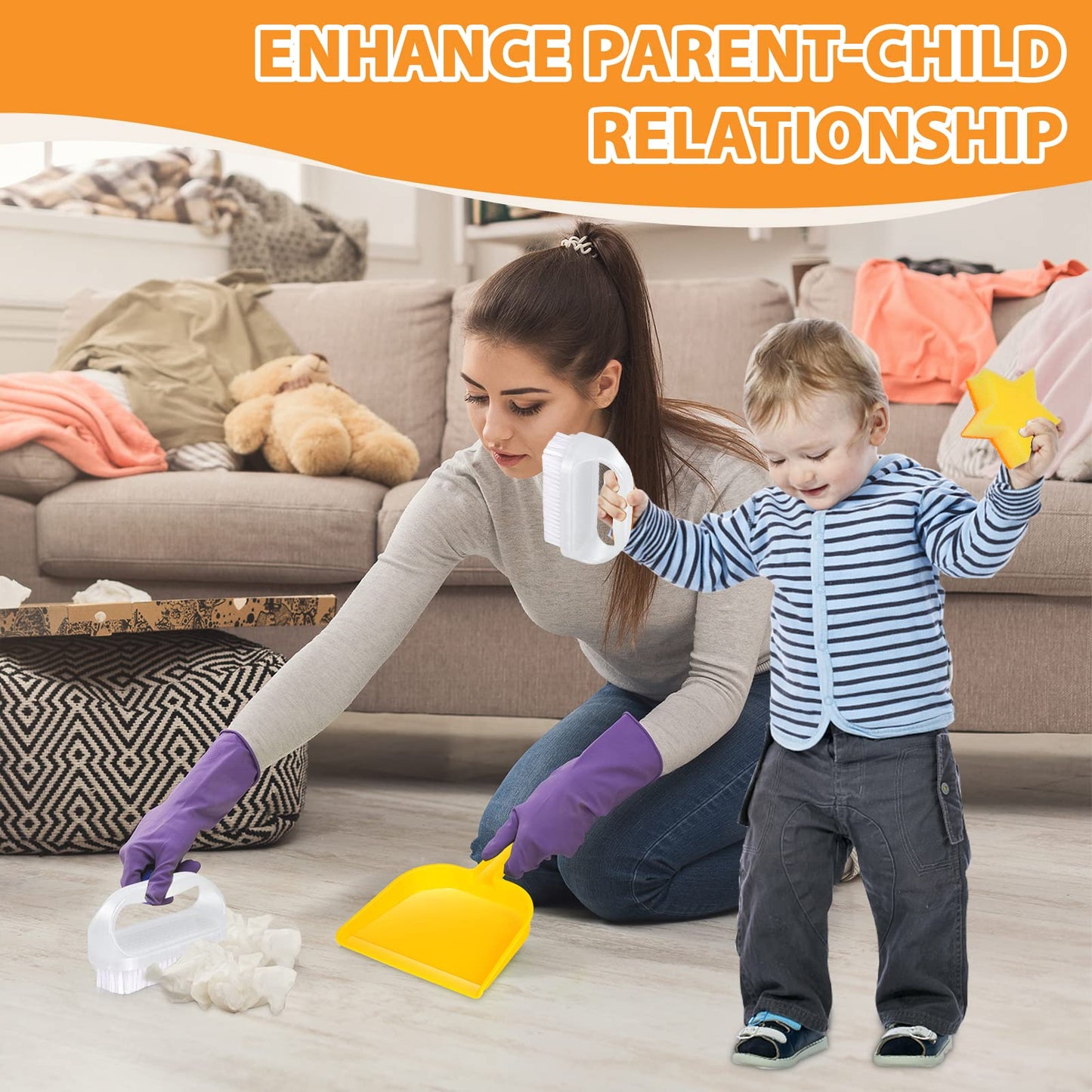 Cool Kids Cleaning Set n Toy Cleaning Set for Toddlers