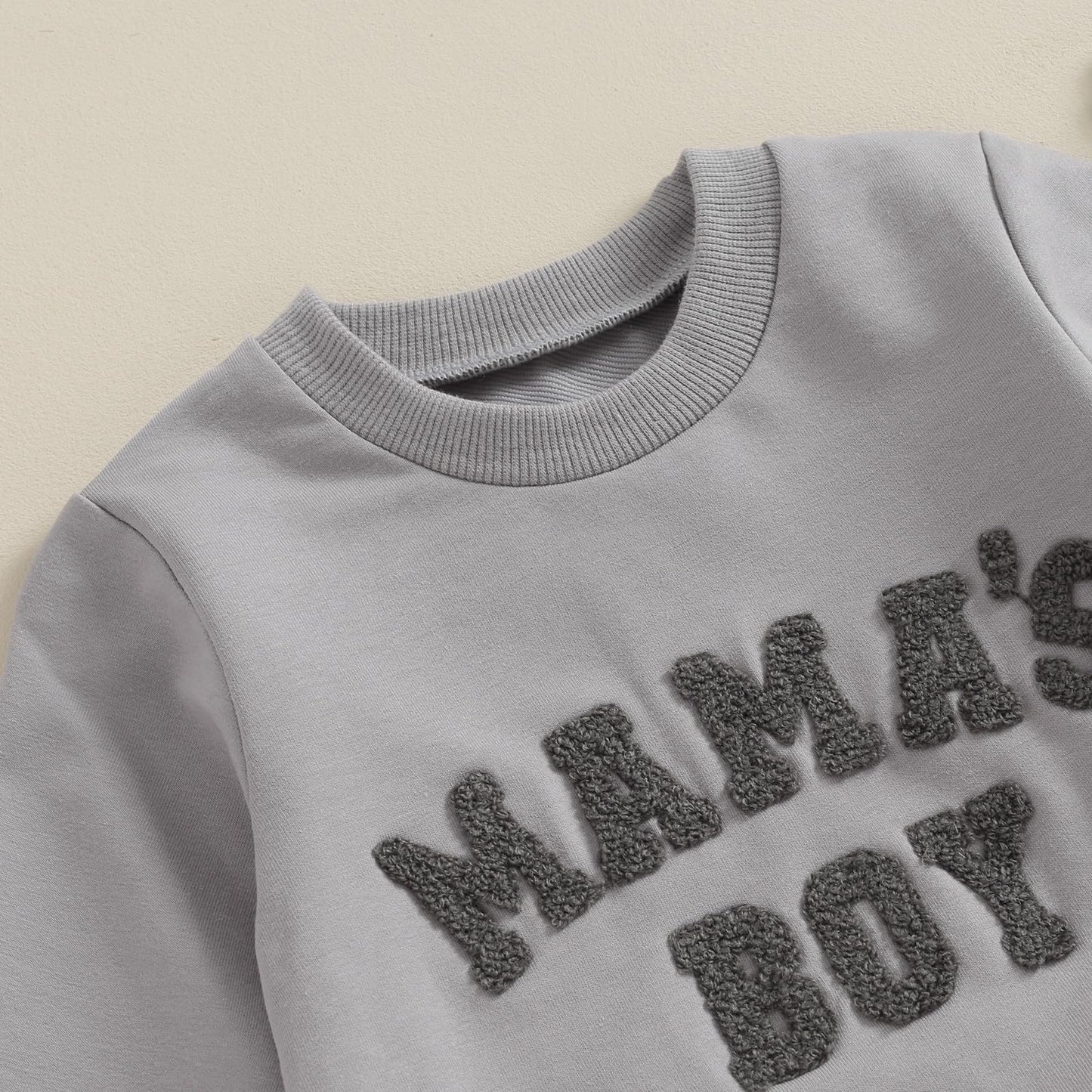 2Pcs Baby Boys Outfit Mama's Boy Clothes Set