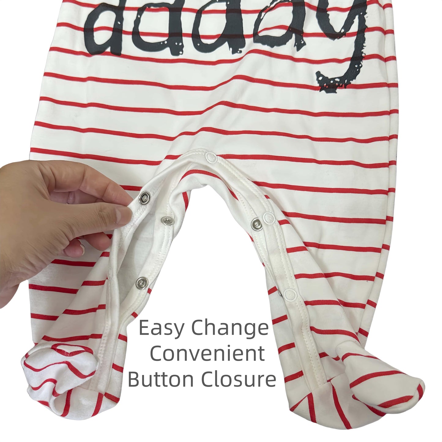 I Love Mummy Daddy Rompers 2 Pack