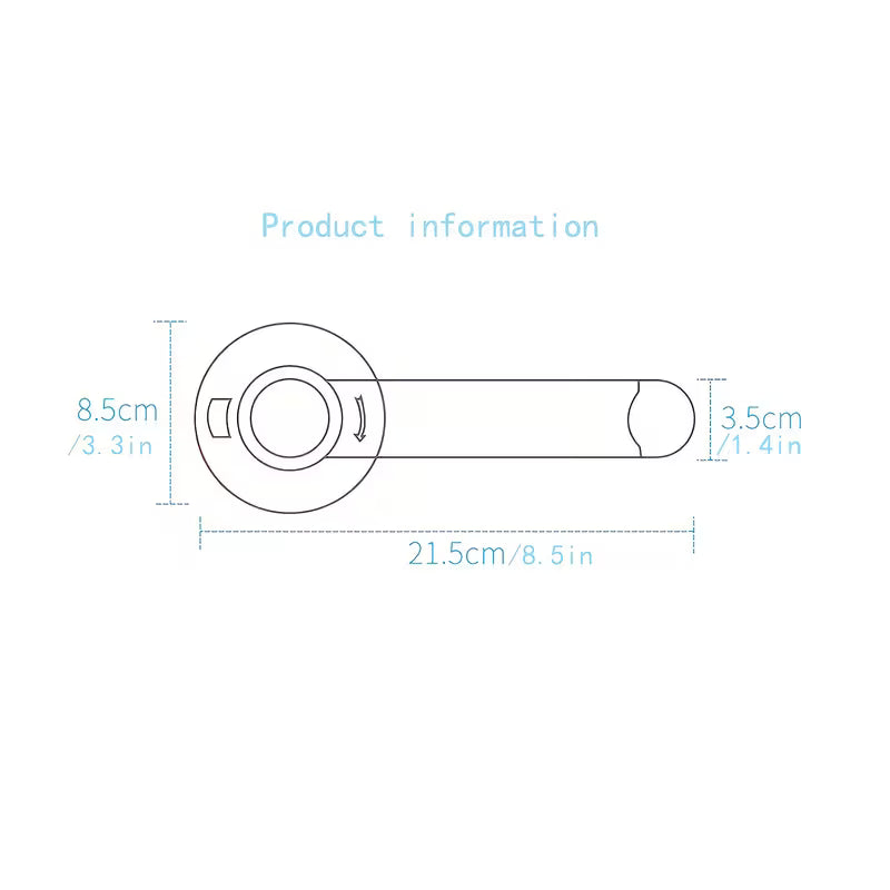 Child  Pet Safety Toilet Lock - White Plastic Childproof Latch with Easy-Install Design, Prevents Unauthorized Use for Youngsters & Pets, Secure Bathroom Access, Pet Safety Device, Modern Toilet Accessory, Durable Plastic Lock