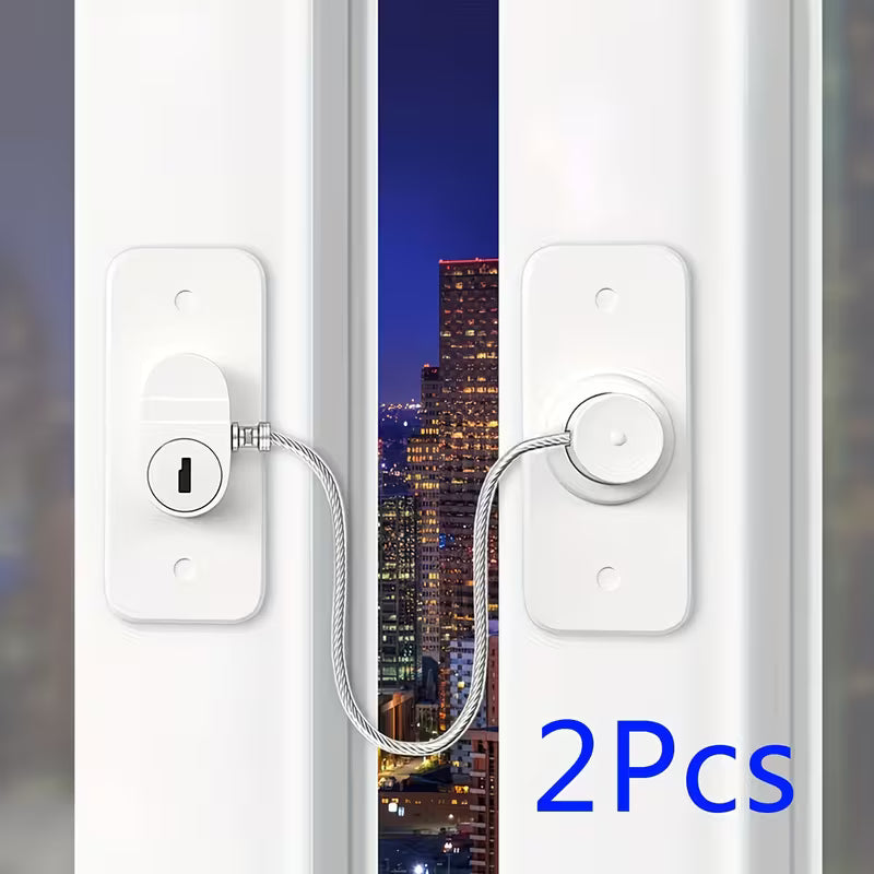 Child safety window restrictor adhesive mount