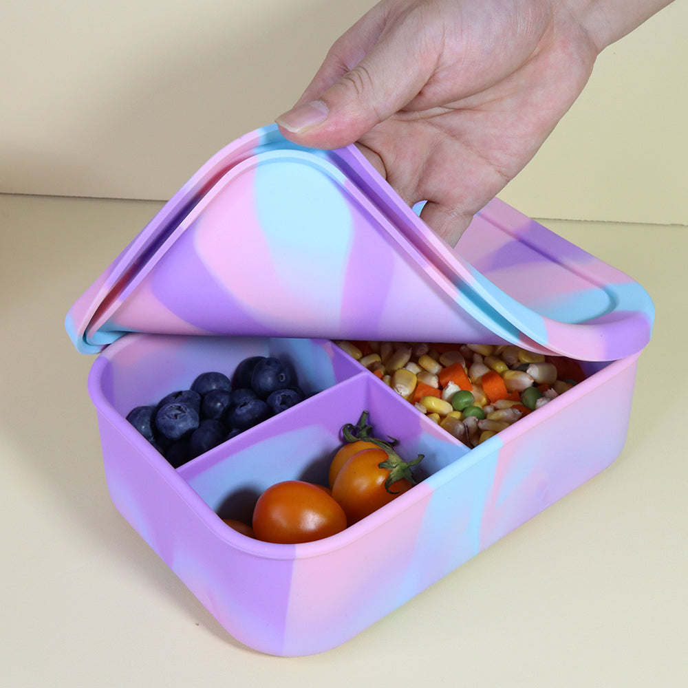 Leakproof Silicone Lunch Box for Kids