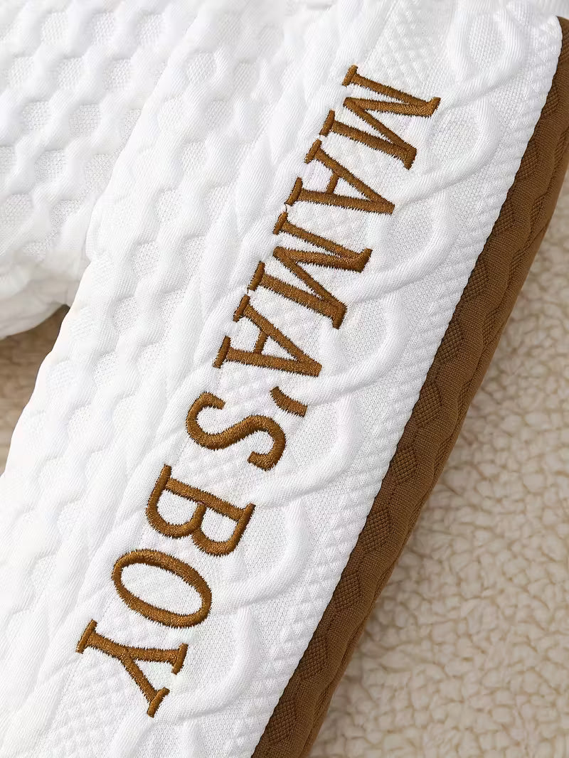 Mom Boy baby romper gift idea