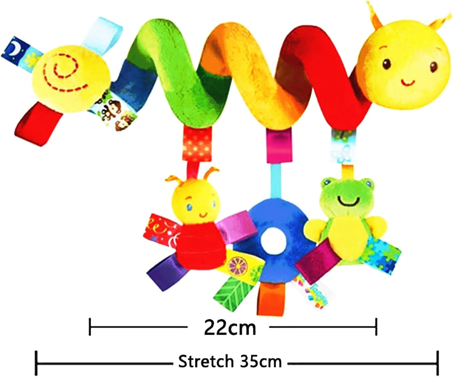baby hanging plush toy for pushchair and crib