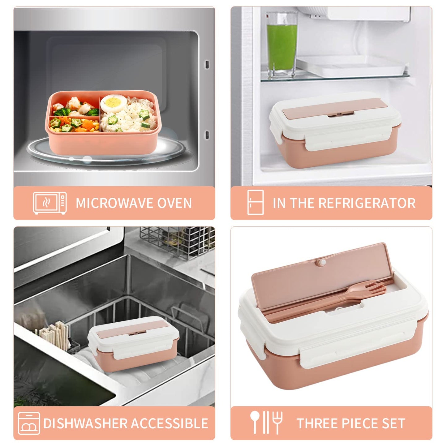 Reusable eco-friendly lunch box packed in retail box ready for gifting