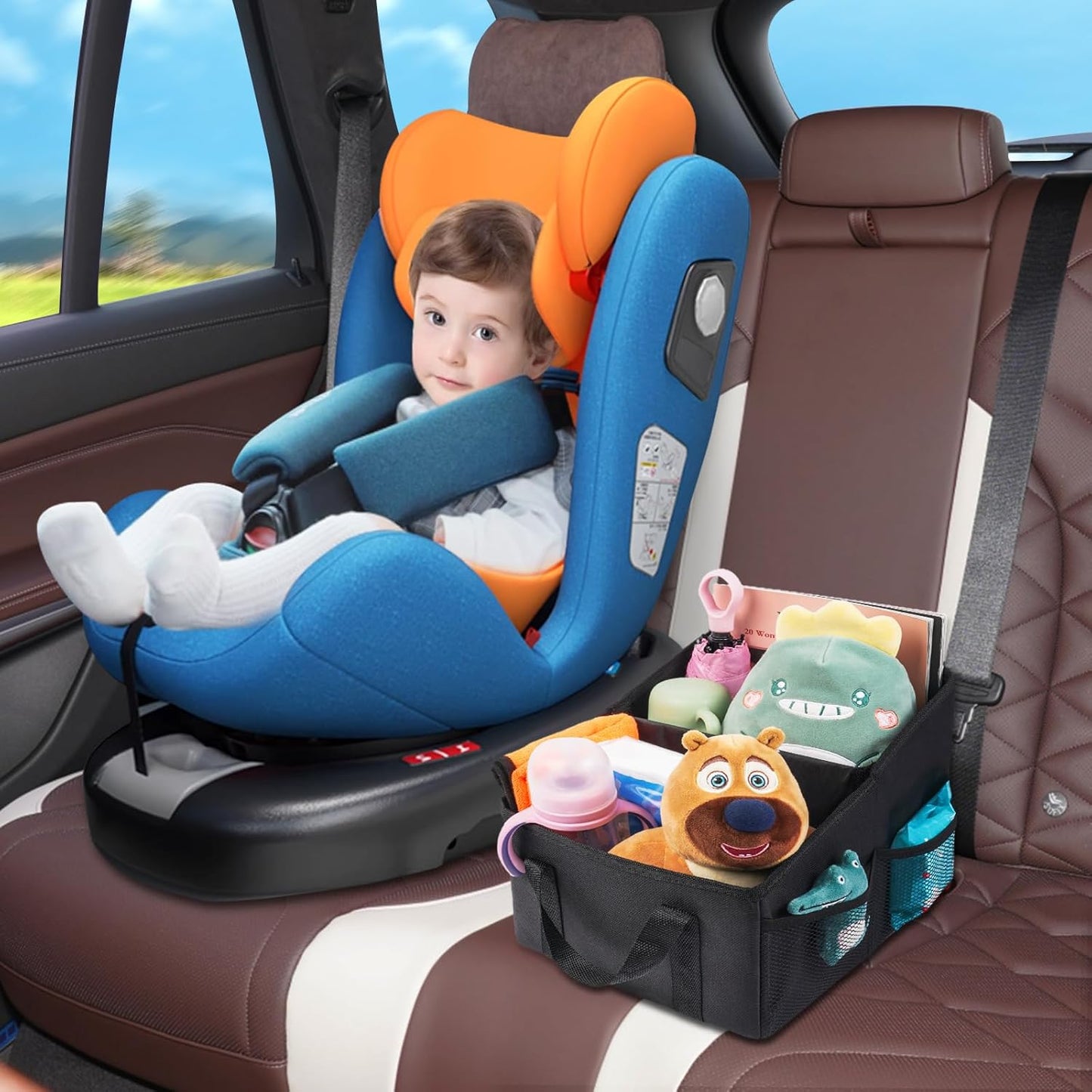 kids universal car storage