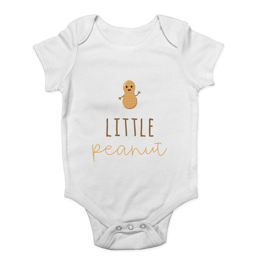 Little Peanut Baby Grow Vest Bodysuit | 100% Cotton Baby Vest (0-12 Months)