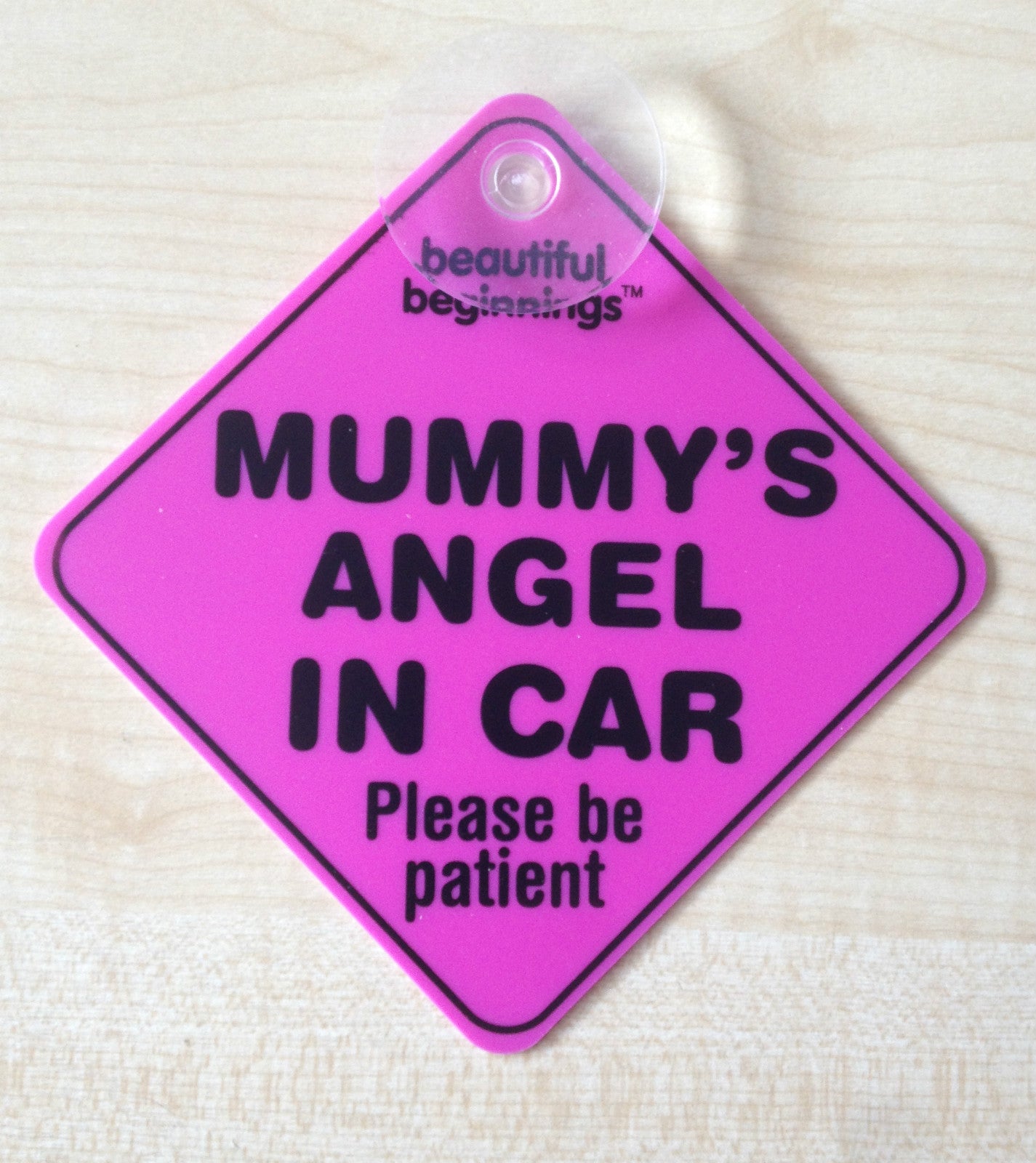 BABY ON BOARD CHILD SAFETY WITH SUCTION CUPS CAR VEHICLE SIGNS CHILD ON BOARD