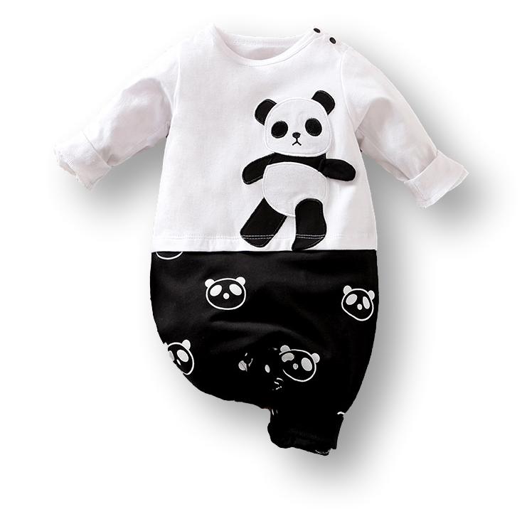 Panda romper suit sales
