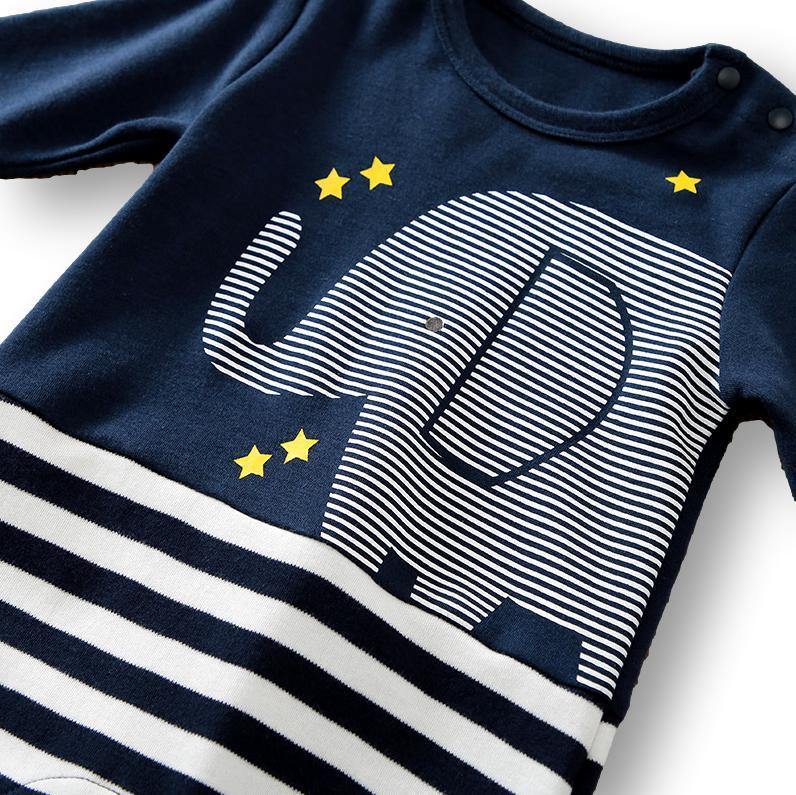 Elephant Babysuit Romper - Bambinos